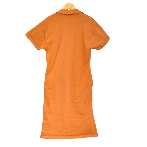 Urban Outfitters Adam Polo Midi Dress Women’s Oversized Small Terra Cotta - Picture 3 of 12